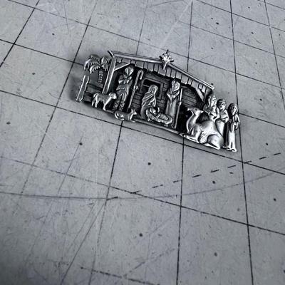 Nativity Scene Pin