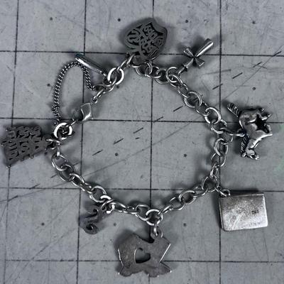 925 SILVER CHARM BRACELET