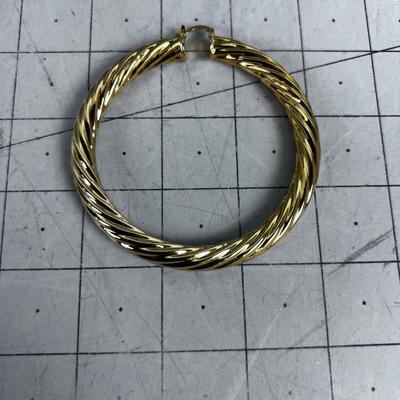 Stella and Haas GOLD HOOP Earing