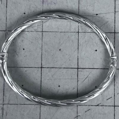 Thick Bracelet Silver 