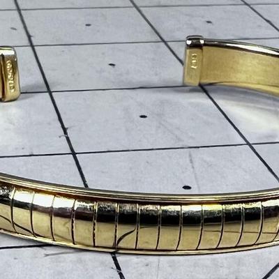 Gold Tone Sterling 