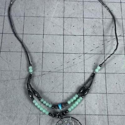 Liquid Silver Dream Catcher