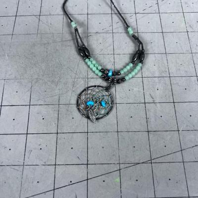 Liquid Silver Dream Catcher