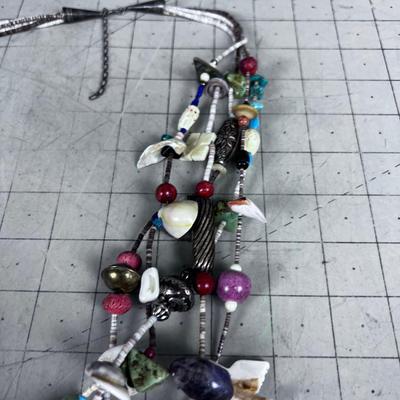 Mixed SHELL Necklace PLUS other stuff ORGANIC