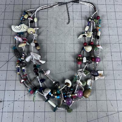 Mixed SHELL Necklace PLUS other stuff ORGANIC