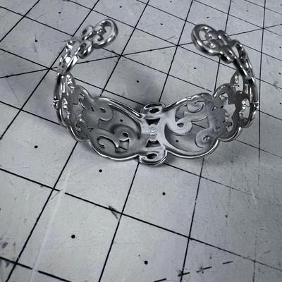 Scrolly Bracelet 925 marcasite 