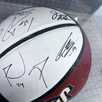 2011 JAZZ Game Ball Signed! 