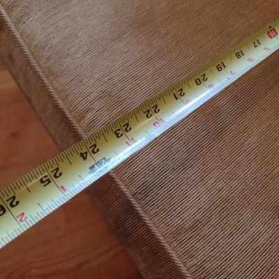 Pair of Upholstered Chairs with Matching Ottoman