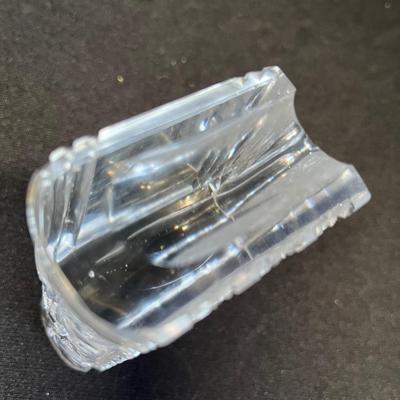 Cut glass book paper weight
