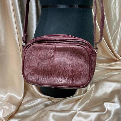 Burgundy Cross Body Bag