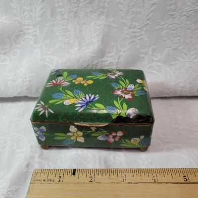 Enamel Cloisonne Box