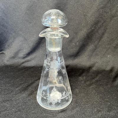 Fostoria Salad Dressing bottle