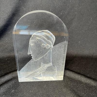 MCM Lucite sculpture