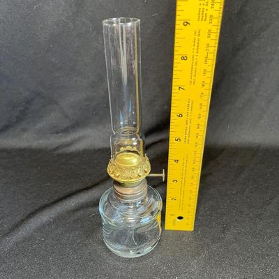 Small antique oil lamp