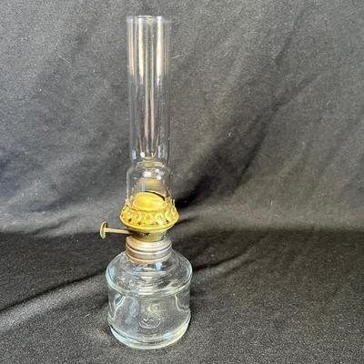 Small antique oil lamp
