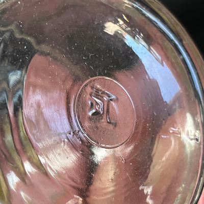 Small antique oil lamp