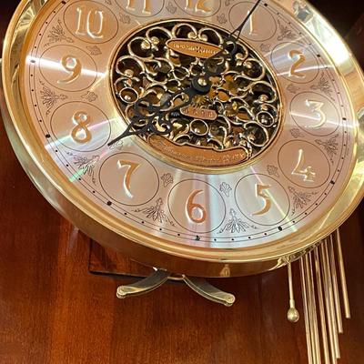 Vintage Howard Miller Millennium Limited Edition Mahogany Wall Clock