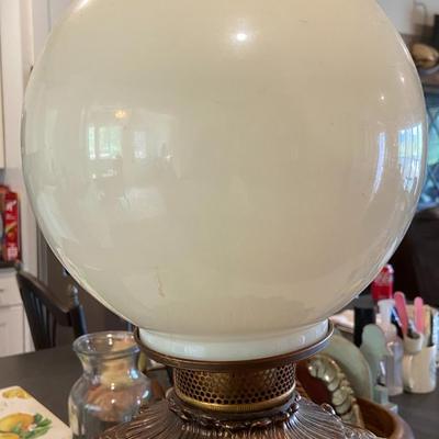 Vintage Art Noveau Cherub Lamp