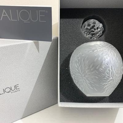 Lalique Perfume Bottle In Original Box