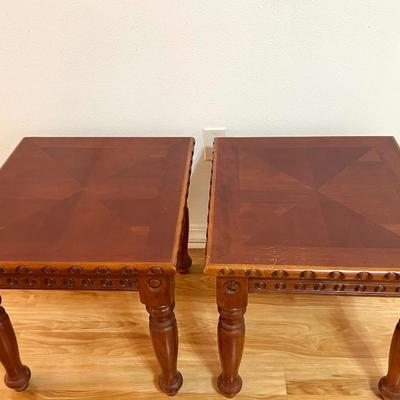 Solid Wood Coffee Table & End Table - Read Details