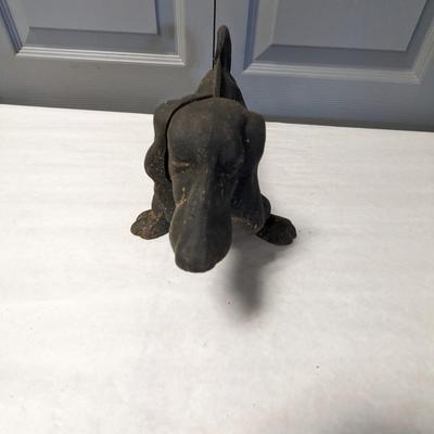 Cast Iron Dachshund Boot Cleaner