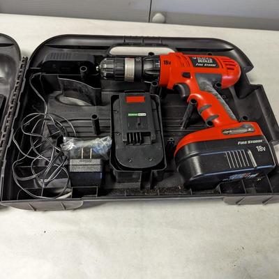 Black & Decker Drill With Batteries