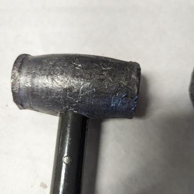 Pair Of Lead Hammers