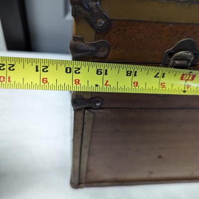 Wooden Tool Box With Tools