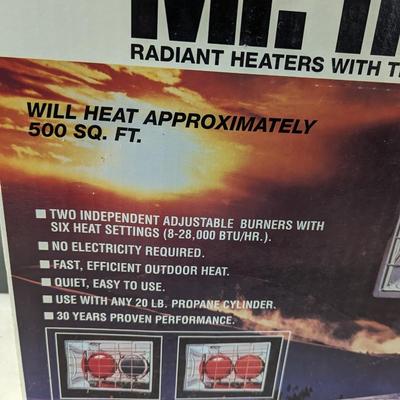 Double Mr. Heater MH24T Propane