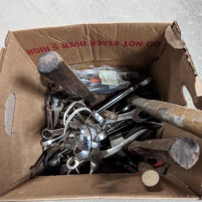 Box Lot Of Tools