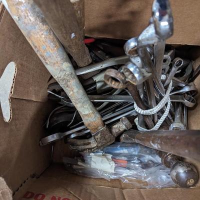 Box Lot Of Tools