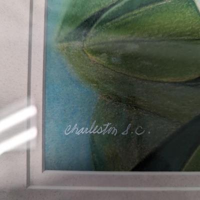 Southern Magnolia Charleston SC Artist Nina Uccello Signed Pastel Pencils
