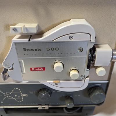 Brownie 500 Movie Projector With Kiddie Movies
