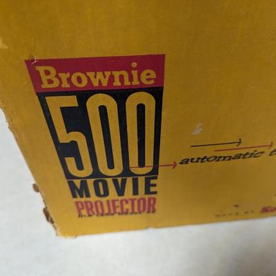 Brownie 500 Movie Projector With Kiddie Movies