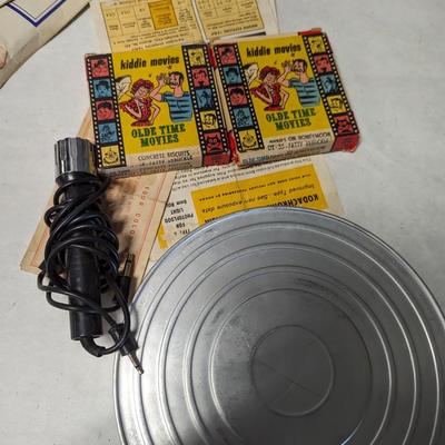 Brownie 500 Movie Projector With Kiddie Movies