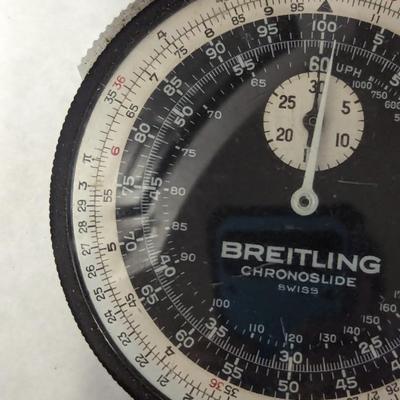 Breitling Swiss Chronoslide Watch Appears to be in Working Condition