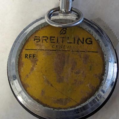 Breitling Swiss Chronoslide Watch Appears to be in Working Condition