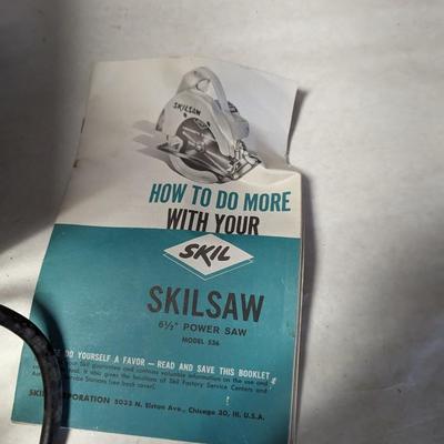 Skil Model 536 6 1/2" Deluxe Saw