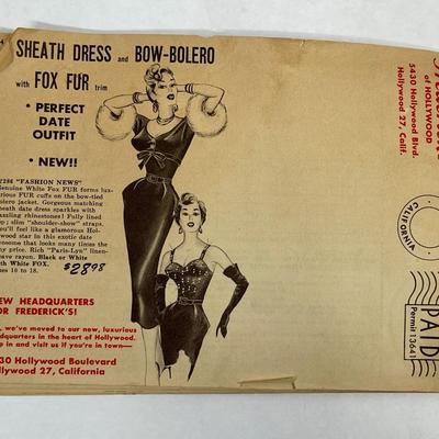 Vintage Frederick's of Hollywood ideas Vintage Advertising Booklet