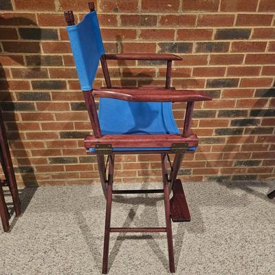 Four Canvas and Wood Directors Chairs (BPR-DW)