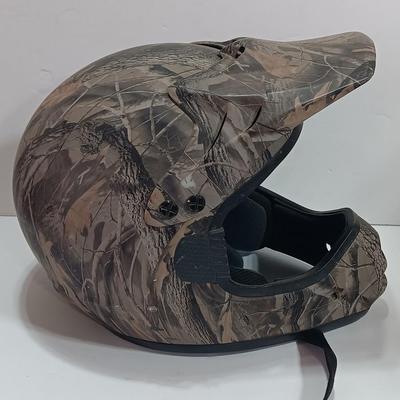 Camouflage Raider Bike helmet XXL