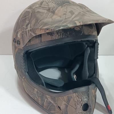 Camouflage Raider Bike helmet XXL