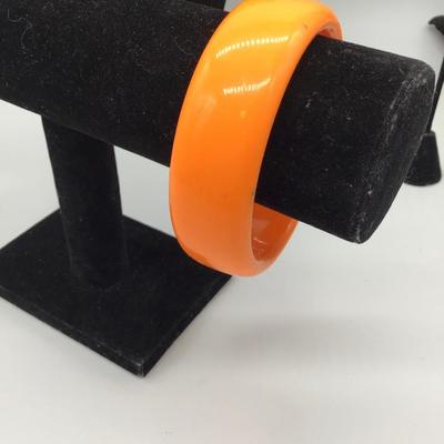 Neon Orange fashion bracelet