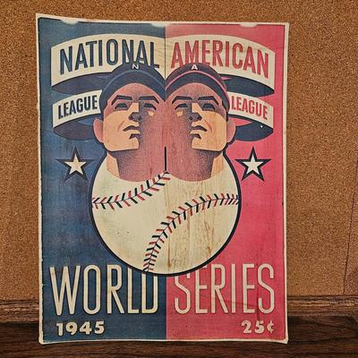 1945 World Series Program (BPR-DW)