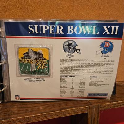 Official NFL Super Bowl Patch Collection (BPR-DW)