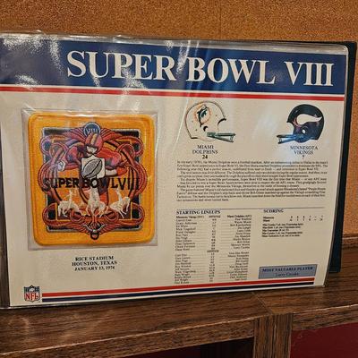 Official NFL Super Bowl Patch Collection (BPR-DW)