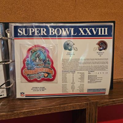 Official NFL Super Bowl Patch Collection (BPR-DW)