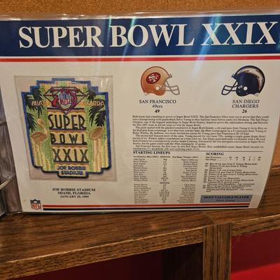 Official NFL Super Bowl Patch Collection (BPR-DW)