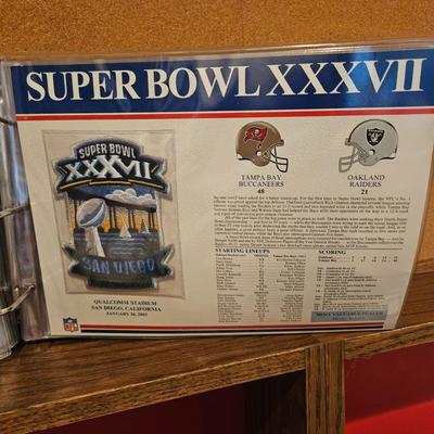 Official NFL Super Bowl Patch Collection (BPR-DW)