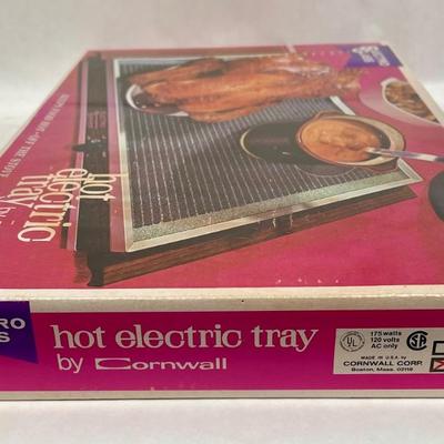 Hot Tray Electro Glass by Cornwall Model 1351